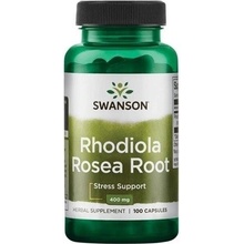 Swanson Rhodiola Rosea Root 400 mg 100 kapslí