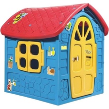 LEAN TOYS Záhradný domček pre deti zeleno-červený