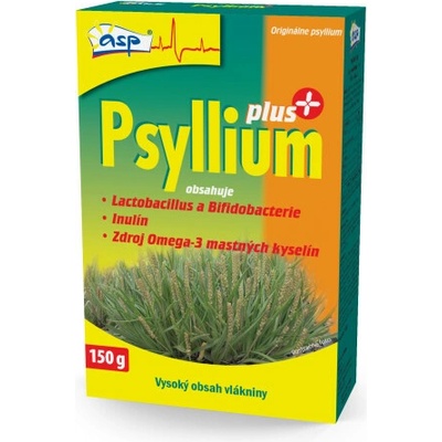 Asp Psyllium PLUS rozpustná vláknina s laktobacilmi a bifidobaktériami 150 g