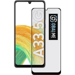 OBAL:ME Обхващащо и ръбовете стъклено защитно покритие за дисплея на Samsung Galaxy A56 5G, Galaxy A36 5G - OBALME Tempered Glass Screen Protector 5D (черен-прозрачен)