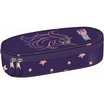 ST.RIGHT Овален несесер St. Right Unicorn Glow - 1 цип (5903235697838)