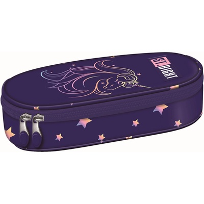 ST.RIGHT Овален несесер St. Right Unicorn Glow - 1 цип (5903235697838)
