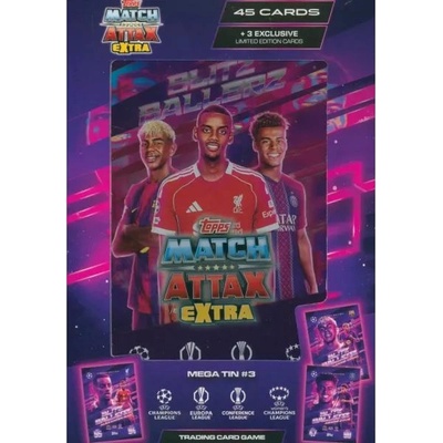 TOPPS Match Attax: Extra 2025/26 - Голям метален кутия (1103017-0420260001)