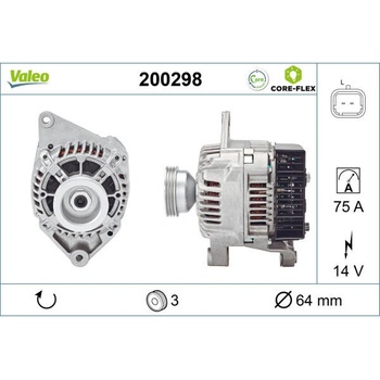 generátor VALEO 200298