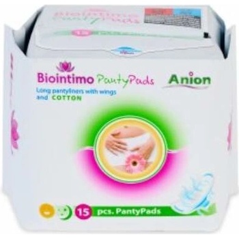 Biointimo aniónové vložky intimky s krídelkami 15 ks