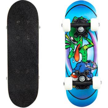 Image 1 of SPARTAN Mini Skateboard - Alien on Blue (287)