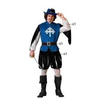 BigBuy Carnival Маскировъчен костюм за възрастни Муркетар Размер m/l