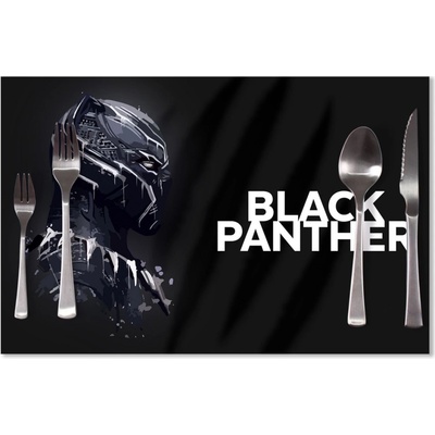 Sablio Prestieranie BLACK PANTHER Scrape 40x30cm