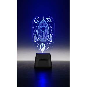 Cellularline Bluetooth колонка Led Lights, Ракета