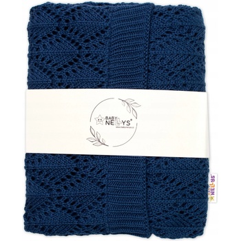 Baby Nellys Deka modrá