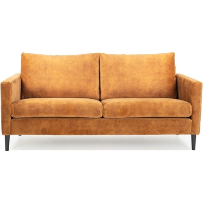 Scandic Жълт кадифен диван 153 cm Adagio - Scandic (13053SN-gold)