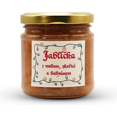 Madlina Zavařovna Jablíčka s medem skořicí a badyánem 200 ml