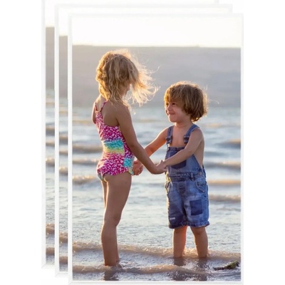 vidaXL Fotorámečky koláž 3 ks na stůl bílé 13 x 18 cm MDF – Hledejceny.cz