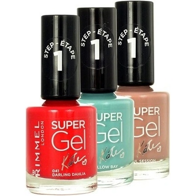 Rimmel London Super gel By Kate barevný gelový lak 021 Ne Romantic 12 ml