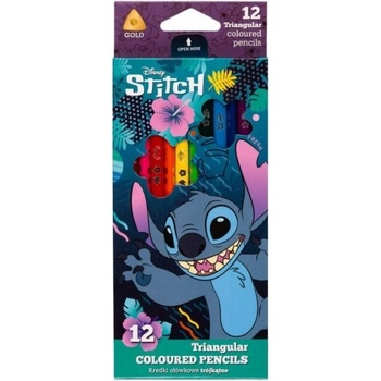 COOLPACK Цветни моливи COLORINO Stitch 12 цвята