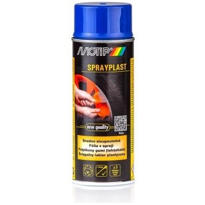 Motip sprayplast 400 ml modrý pololesk