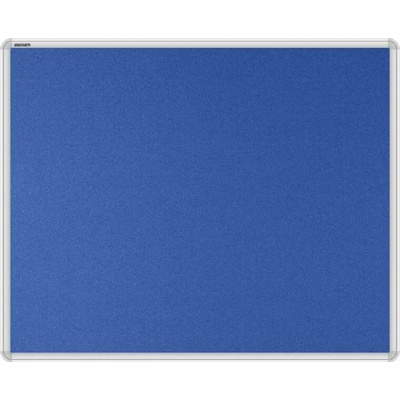 VMS VISION Stolový paraván EKONOMIK ekoTAB oblý roh 80 x 65 cm kráľovsky modrý