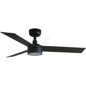 Faro Barcelona Faro 34289wt1s - led димируем вентилатор cruiser s 18w/230v cct диам. 106 см черен wt + дистанционно управление (fa34289wt1s)