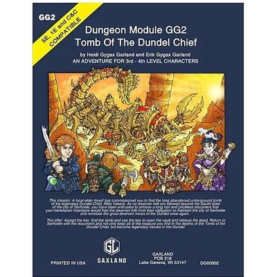Dungeon Module GG2 - Tomb Of The Dundel Chief - kolektiv autorů