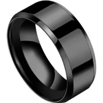 Blingstar Prsten Z-brass Black Blank černý 2326