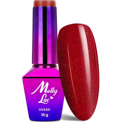 Molly Lac hybridný lakElite Women Russian Glitter č.40 10 g