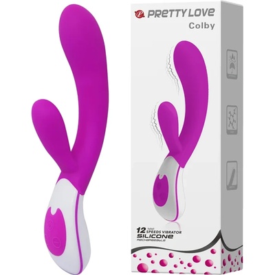 G-SPOT вибратор с извита форма, 21, 5см. - Pretty Love Colby (DEBRA00999)