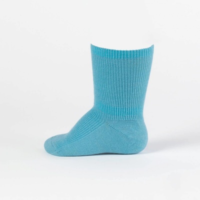 Dětské merino ponožky světle modré Trille SAFA DUS BLÅ – Zboží Dáma