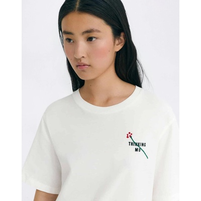 Thinking MU Flor TM Lucia Tee WHITE