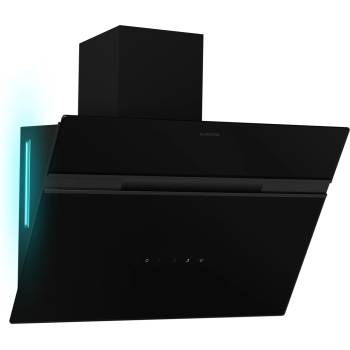 Klarstein Абсорбатор Alina, EEK A, Touch, LED осветление, Извличане/рециркулация, 600 м³/ч (CGCH7_Alina_F. BK_60) (CGCH7_Alina_F.BK_60)