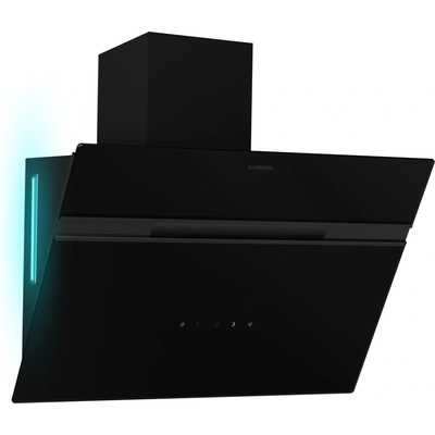 Klarstein Абсорбатор Alina, EEK A, Touch, LED осветление, Извличане/рециркулация, 600 м³/ч (CGCH7_Alina_F. BK_60) (CGCH7_Alina_F.BK_60)