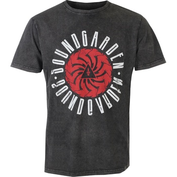 ROCK OFF Мъжка тениска Soundgarden - Circle Logo Stone Wash - ROCK OFF - SGSTNW13MC