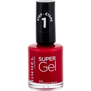 Rimmel London Super gel lak na nechty 045 Flamenco Beach 12 ml