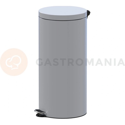 Alda Pedálový odpadkový koš s nehořlavou příměsí 30 l bílý Freedom Fresh Hotel Safe nerez inox;černá;bílá