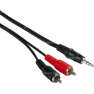 Hama 3,5mm Jack-2xRCA Cable 5m 43343