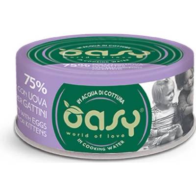 Oasy More Love Kitten Kuracie Mäso s vajíčkom 70 g