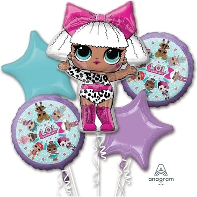 Sada foliových balonků Lol Surprise