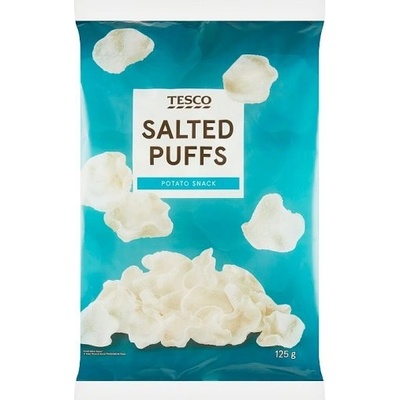 Tesco Salted Puffs 125 g