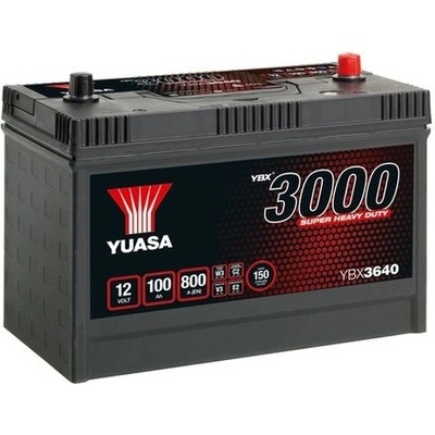 Yuasa YBX3000 12V 100Ah 800A YBX3640