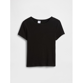 GAP Бебешка тениска с ребра GAP GAP | Cheren | Момичешки | XS