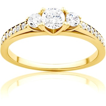 SAVICKI Годежен пръстен savicki: бяло злато, диаманти