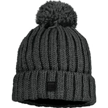 maximo Детска зимна шапка (beanie) Maximo Kid's Mütze Rippe mit Pompon und Fleecefutter Beanie - Anthracite - размер 53-55 cm (904-2947-0112)