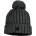 maximo Детска зимна шапка (beanie) Maximo Kid's Mütze Rippe mit Pompon und Fleecefutter Beanie - Anthracite - размер 53-55 cm (904-2947-0112)
