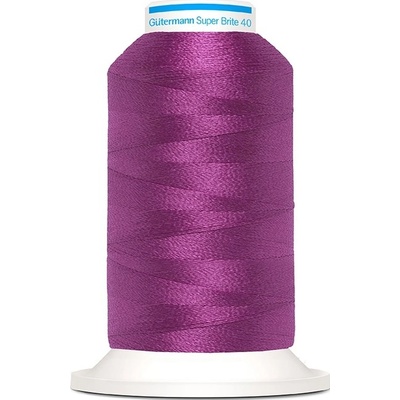 Gutermann Vyšívacia niť Gütermann Super Brite Polyester 40 1000 m - 9027