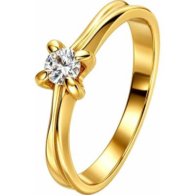 Zlaton Prsten žluté zlato s kamenem zirkon O01072614886