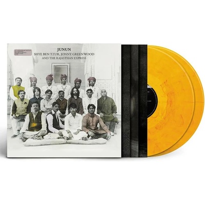 Soundtrack - Tzur Shye Ben, Greenwood Jonny, Rajasthan Express - Junun (Limited 10th Anniversary, Coloured Yellow & Orange Marbled Vinyl) - 2Vinyl – Hledejceny.cz