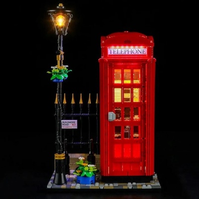LEGO® Light My Bricks Sada světel 21347 Red London Telephone Box – Zboží Dáma