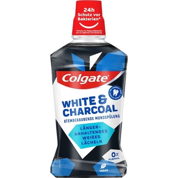 COLGATE вода за уста, 500мл, White & Charcoal