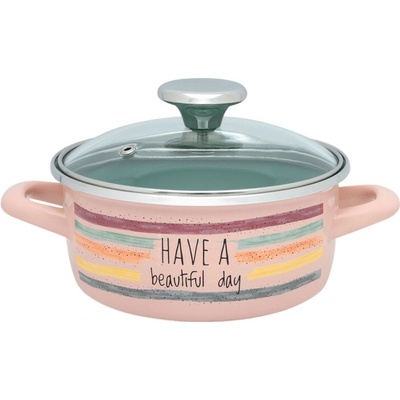 Metalac BETTY Kastrol se skl. poklicí 16 cm 1,5 l