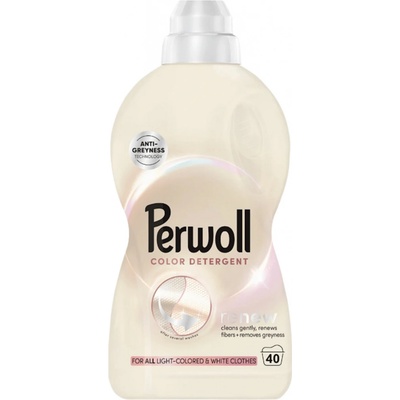 Perwoll Renew Light Color prací gel na světlé a bílé prádlo 40 PD 2 l