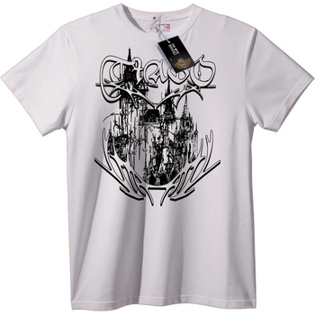 NOONEBRAND Тениска Готически Замък - L, White